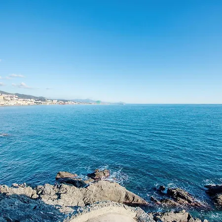 Appartamento La Finestra Sul Mare Genova Esterno foto